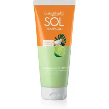 Bottega Verde Sol Cocco Lime gel de dus si baie dupa expunerea la soare