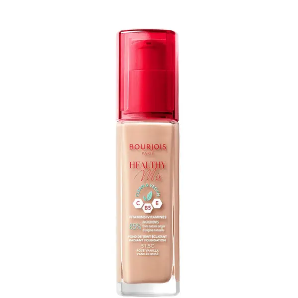 Bourjois Healthy Mix Clean & Vegan Radiant Foundation - 51.5C Rose Vanilla