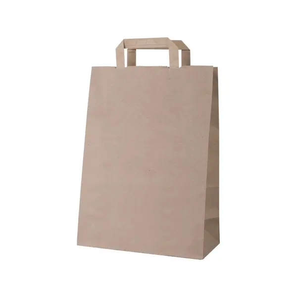 Boutique sacosa din hartie - maro