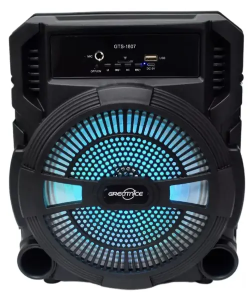 Boxa GTS 1807 Bluetooth de 8 inch cu LED RGB