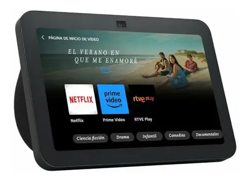 Boxa inteligenta Amazon Echo Show 8 (3nd Gen), 8inch Touch Screen, Camera 13 MP, Wi-Fi, Bluetooth (Negru)
