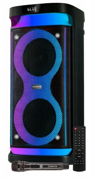 Boxă karaoke Manta - ARGOS, cu microfon wireless