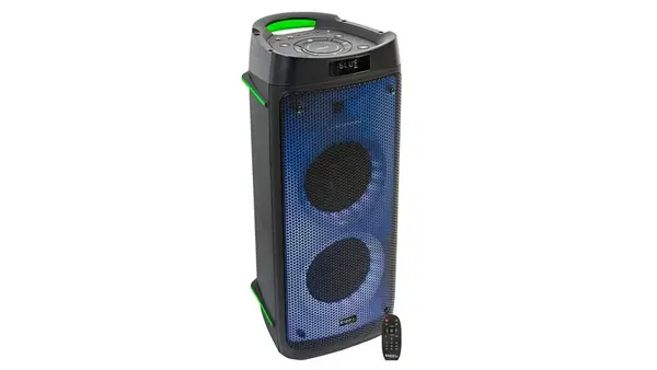 Boxa portabila 300W, 2x 6.5 inch/ 16cm, 4ohm, Ibiza Sound PHANTOM, Bluetooth, USB, microSD, AUX, LED, telecomanda 2x AAA