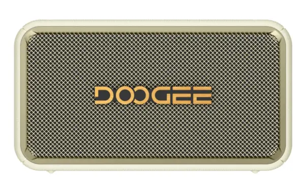 Boxa Portabila Bluetooth DOOGEE Field Echo, Alb, 60W Deep Bass, Bluetooth 5.3, IP67, Power Bank Integrat, TWS Stereo, USB, AUX, Card TF