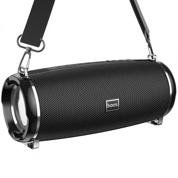 Boxa Portabila Bluetooth HOCO HC2, 2 x 5W, TWS, RGB, Neagra