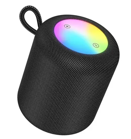 Boxa Portabila Bluetooth HOCO HC30, 5W, RGB (Negru)