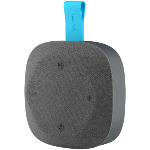 Boxa portabila CANYON HEXAGON 10, 8 W, Bluetooth, Hands-Free, Microfon, Functie TWS, IPX5 (Gri/Albastru)