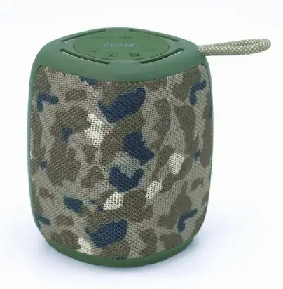 Boxa Portabila Gembird SPK-BT-LED-03-CM, Bluetooth, 5W (Camuflaj)