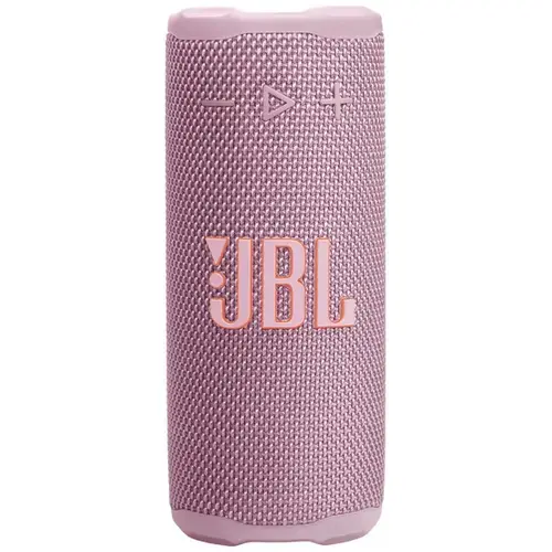 Boxa portabila JBL Grip, Bluetooth, Pro Sound, Auracast, Autonomie 14 ore, Lumina ambientala, IP68, Roz
