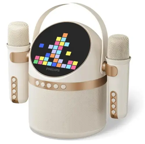 Boxa Portabila Philips TAS2509WT/00, 10W, Bluetooth, Karaoke, Bej
