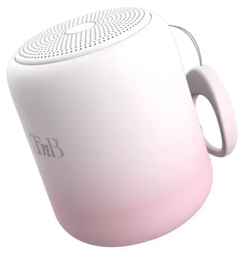 Boxa portabila TnB COLOR, 3W RMS, Bluetooth 5.0, TWS, IPX4, 1200 mAh (Roz)