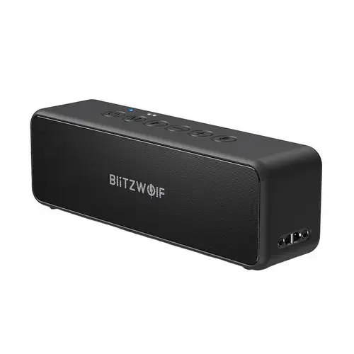 Boxa portabila wireless BlitzWolf BW-WA4, Bluetooth 5.0, 4000 mAh, 30W, Microfon, USB-C, IPX6 (Negru)