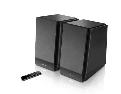 Boxe 2.0 EDIFIER R1855DB-MB, 70W RMS, Bluetooth, Jack 3.5mm, Telecomanda (Negru)
