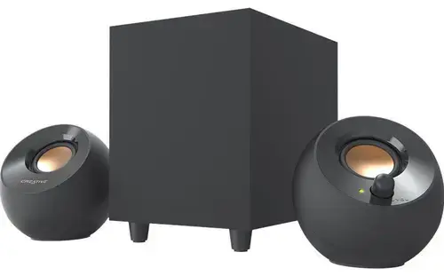 Boxe Creative Pebble Plus 2.1, 8W RMS (Negru)