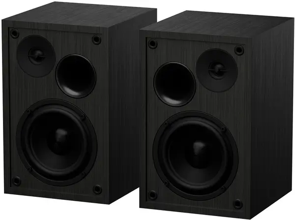 Boxe Genesis - Arsen 302BT, 2 bucăți, negre
