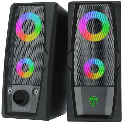 Boxe T-Dagger Matrix iluminare RGB , 2x3W (Negru)