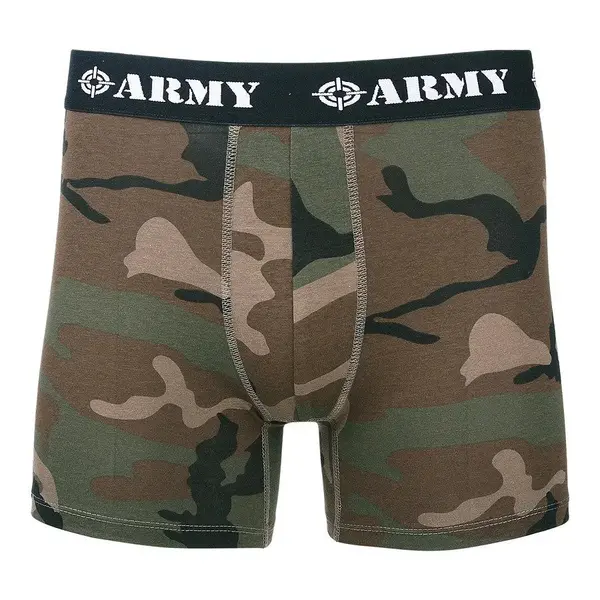 Boxeri barbati camuflaj woodland FOSTEX - XL