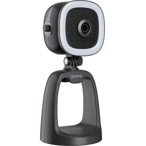 Boya Microfon Boya BY-CM6A All In 1, USB, Full 1080P, Camera, Negru-Gri