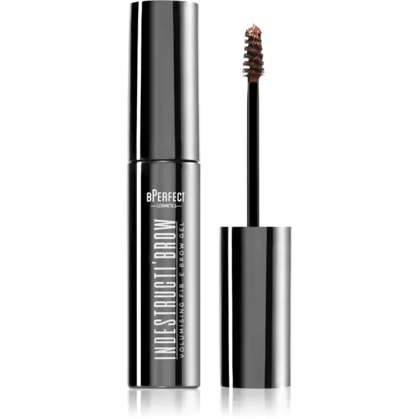 BPerfect Indestructi'Brow creion de sprancene de lunga durata cu pensula culoare Irid Brown 10 g