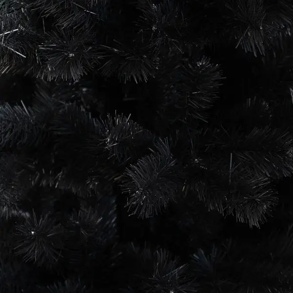 Brad artificial royal black 220 cm, coroana bogata, 14 niveluri, 89 ramuri, 536 ace, diametru 138 cm