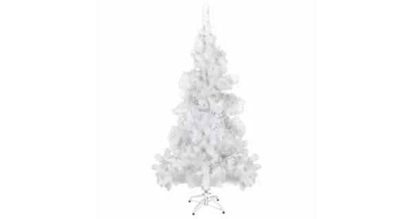 Brad de Craciun artificial cu stativ din plastic 150 cm 380 ramuri