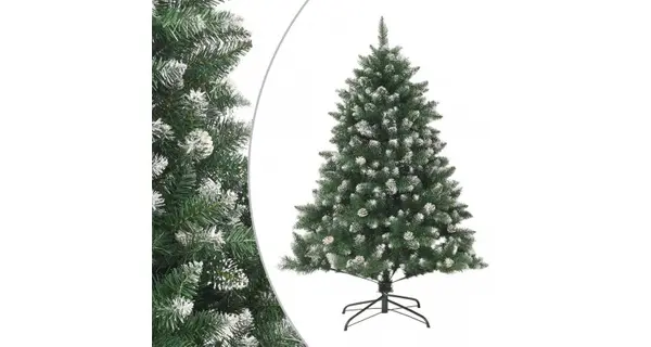 Brad de Craciun artificial cu suport, 210 cm, PVC