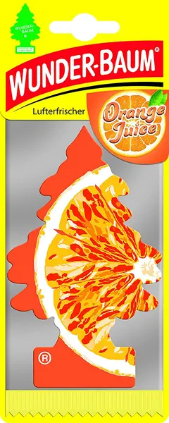 Bradut odorizant Orange Juice portocala WUNDER BAUM