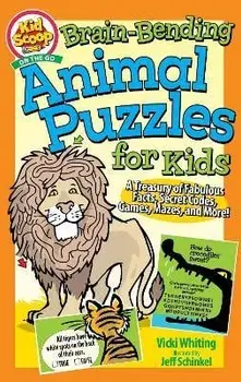 Brain Bending Animal Puzzles for Kids, Paperback/Vicki Whiting