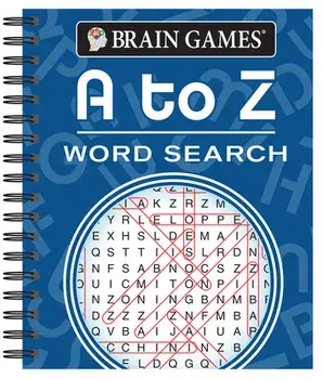 Brain Games - A to Z Word Search, Spiral/***