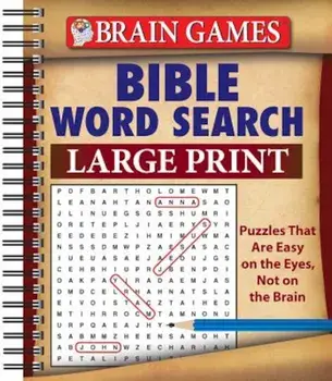 Brain Games Bible Word Search Large Print, Paperback/Ltd Publications International