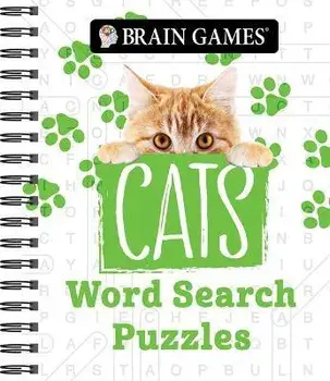 Brain Games - Cats Word Search Puzzles, Spiral/***