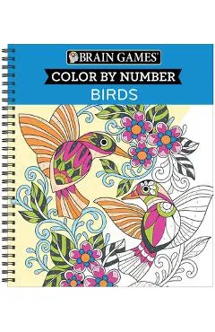 Brain Games - Color by Number: Birds - New Seasons