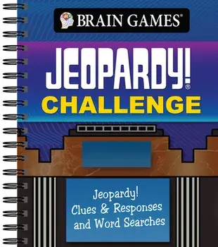 Brain Games - Jeopardy! Challenge: Jeopardy! Clues & Responses and Word Searches, Spiral/***