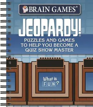 Brain Games - Jeopardy!: Puzzles and Games to Help You Become a Quiz Show Master, Spiral/***