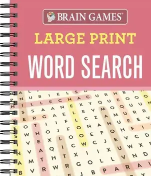 Brain Games Large Print Word Search, Paperback/Publications International