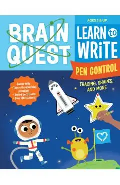 Brain Quest Learn to Write: Pen Control, Tracing, Shapes, and More - Workman Publishing