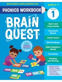 Brain Quest Phonics Workbook: Grade 1, Paperback/Workman Publishing