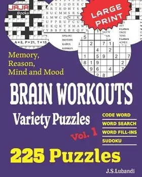 Brain Workouts Variety Puzzles, Paperback/J. S. Lubandi