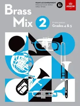 Brass Mix, Book 2, Piano Accompaniment E flat. 8 new pieces for Brass, Grades 4 & 5, Sheet Map/***