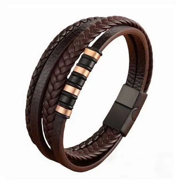 Bratara barbati Fossil brown