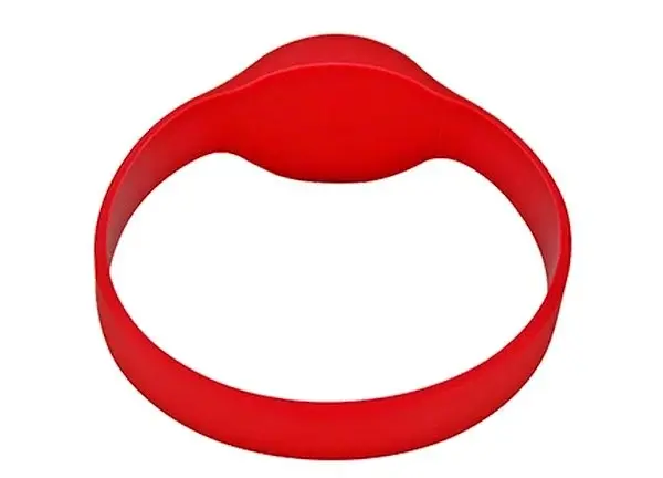 Bratara de proximitate din silicon, RFID 125Khz, SECUKEY Sbracelet 1 (EM) Red