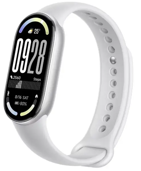 Bratara fitness Xiaomi Band 10, Android /iOS, curea TPU, ecran AMOLED 1.72inch, Bluetooth 5.4, Waterproof (Argintiu)