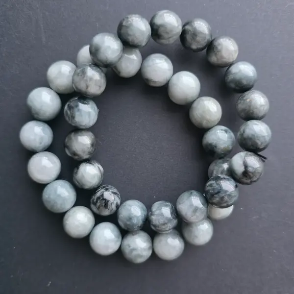 Bratara ochi de tigru gri 11-12 mm