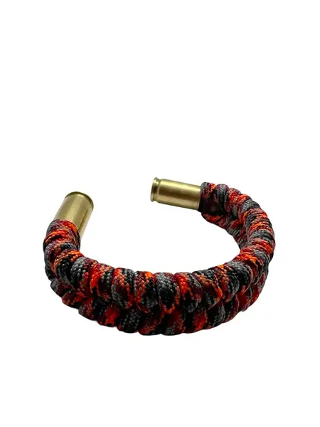 Bratara Paracord Rattle Macro Lava Drop Zone - S