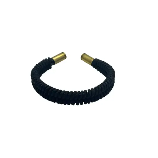 Bratara Paracord Rattle Negru Drop Zone - S