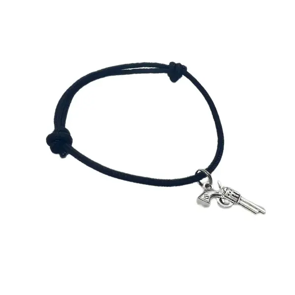 Bratara Paracord Spectrum Revolver Argintiu Drop Zone - Default Title