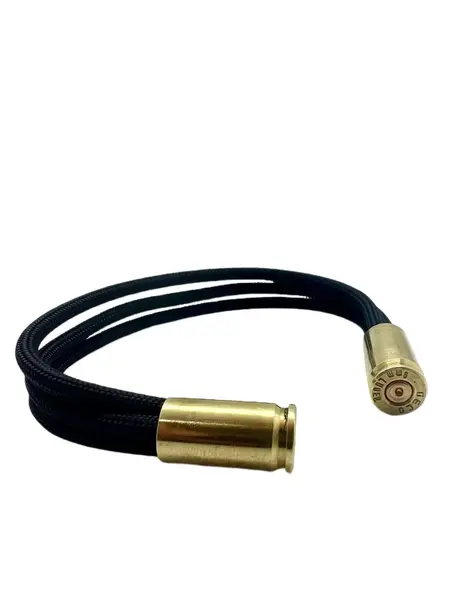 Brățara Paracord Trinity Negru - M