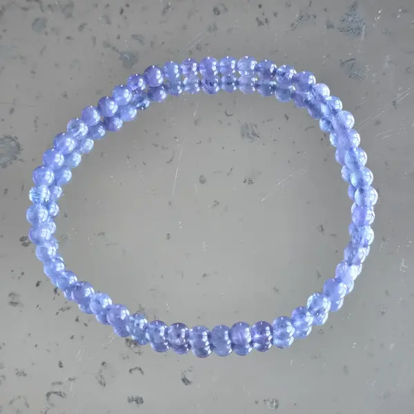 Bratara tanzanit 4 mm