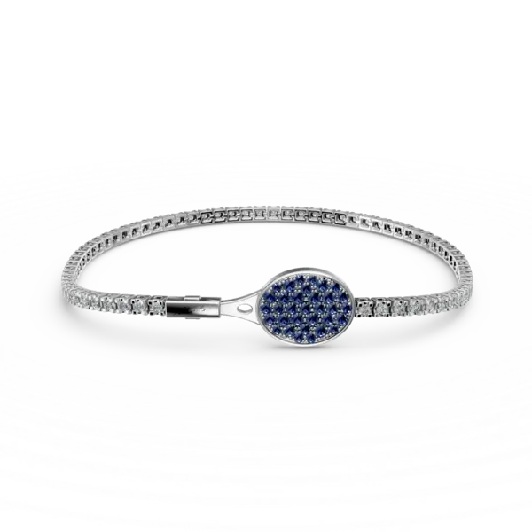 Bratara tennis Wonder cu diamante si safire de 1.2ct