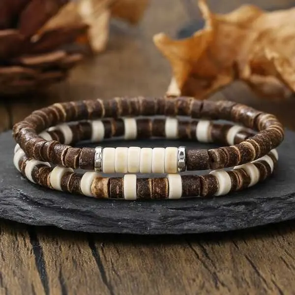 Bratari handmade din cocos